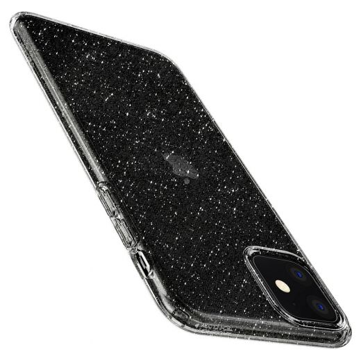 Чохол Spigen Liquid Crystal Glitter Crystal Quartz для iPhone 11
