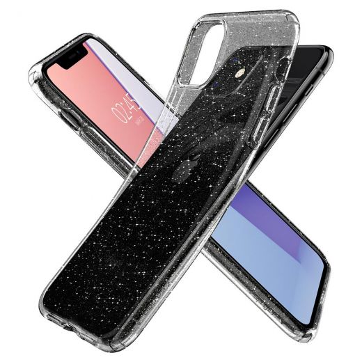 Чохол Spigen Liquid Crystal Glitter Crystal Quartz для iPhone 11