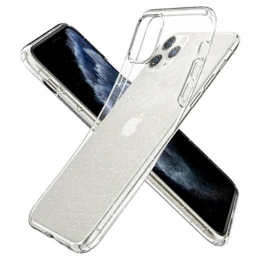 Чехол Spigen Liquid Crystal Glitter Crystal Quartz для iPhone 11 Pro Max