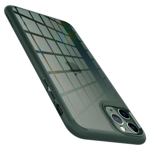 Чохол Spigen Ultra Hybrid Midnight Green для iPhone 11 Pro Max