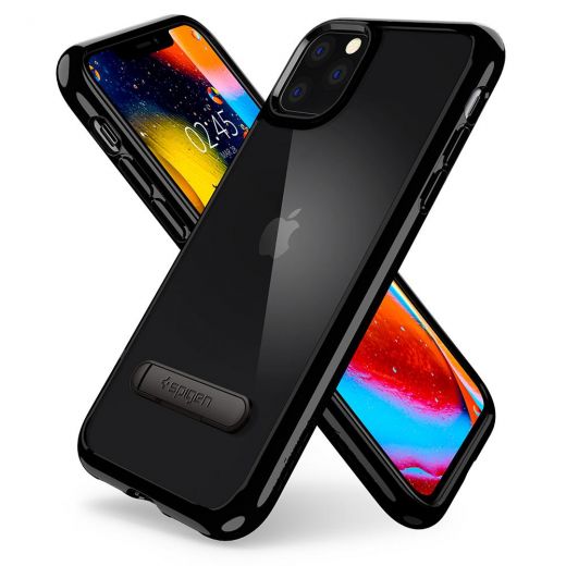 Чехол Spigen Ultra Hybrid S Jet Black для iPhone 11 Pro