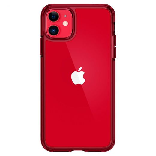 Чехол Spigen Ultra Hybrid Red Crystal для iPhone 11
