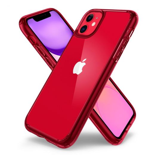 Чехол Spigen Ultra Hybrid Red Crystal для iPhone 11