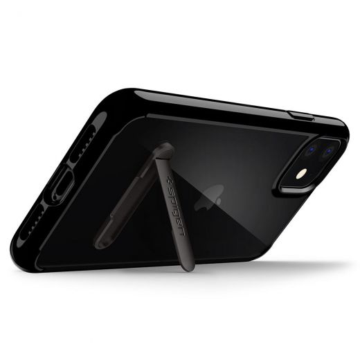 Чехол Spigen Ultra Hybrid S Jet Black для iPhone 11