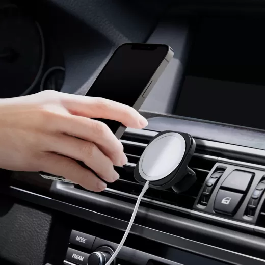 Тримач для телефонів в машину Spigen MagFit Car Mount для MagSafe Black (ACP02791)