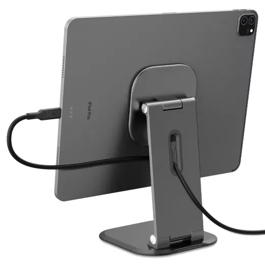 Подставка Spigen OneTap Easel Magnetic Stand (MagFit) Space Grey (AMP06414) для iPad