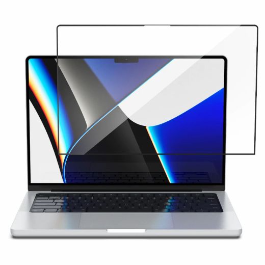 Захисне скло Spigen Screen Protector Glas.tR SLIM для MacBook Pro 14" M1 | M2 (2021 | 2023) (AGL04234)