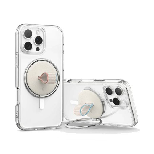 Кольцо-подставка Spigen O-Mag | Phone Holder (MagFit) OM104  Dune Beige (AMP09176)