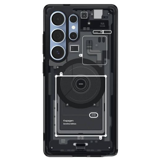 Чохол Spigen Ultra Hybrid Zero One (MagFit) Black для Samsung Galaxy S25 Ultra (ACS08957)