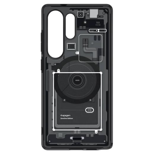 Чохол Spigen Ultra Hybrid Zero One (MagFit) Black для Samsung Galaxy S25 Ultra (ACS08957)