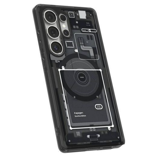 Чохол Spigen Ultra Hybrid Zero One (MagFit) Black для Samsung Galaxy S25 Ultra (ACS08957)