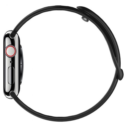 Ремешок Spigen Silicone Fit Black для Apple Watch 38/40 mm