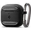 Протиударний чохол Spigen Rugged Armor Matte Black для AirPods 4 (2024) (ACS08642)