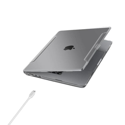 Чехол-накладка Spigen Thin Fit Crystal Clear для MacBook Air 15" M2 | M3 (2023 | 2024) (ACS06957)