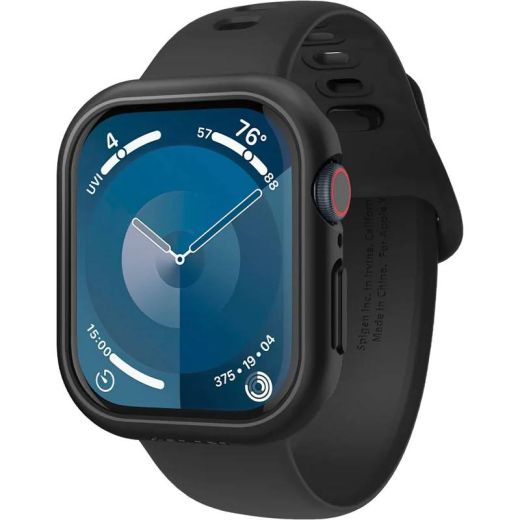 Чохол Spigen Thin Fit Black для Apple Watch Series 10 (2024) 46мм (ACS08601)