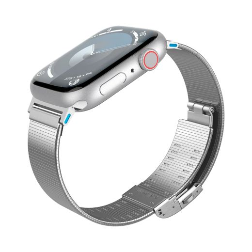 Металевий ремінець Spigen Sleek Link Silver для Apple Watch 41мм | 40мм (AMP07225)