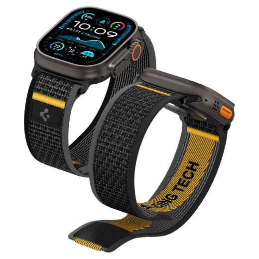Ремінець Spigen Athlex Air Active Black для Apple Watch 49мм | 46мм | 45мм | 44мм (AMP09033)