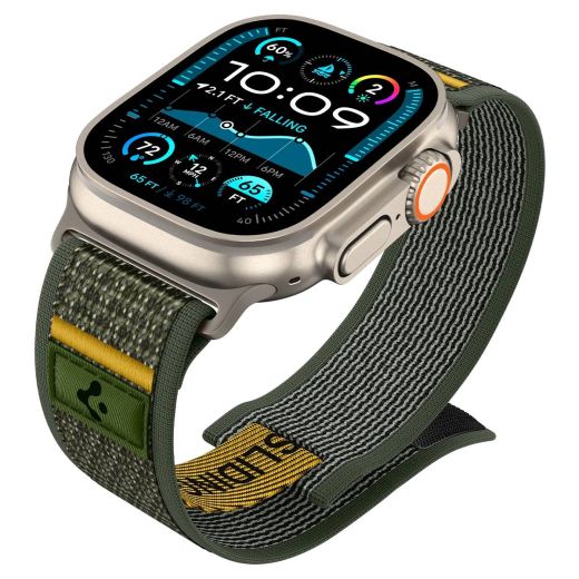 Ремінець Spigen Athlex Air  Active Green для Apple Watch 49мм | 46мм | 45мм | 44мм (AMP09035)