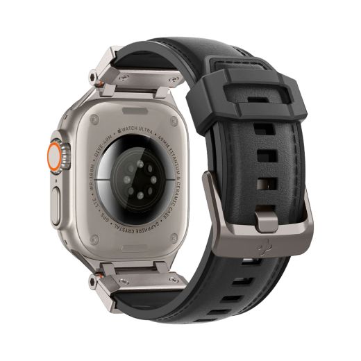 Ремешок Spigen DuraPro Armor PU Black для Apple Watch 49мм (AMP07591)