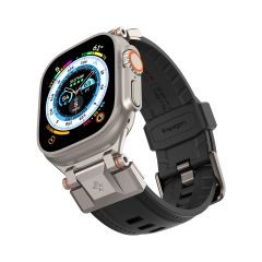 Ремінець Spigen DuraPro Armor PU Black для Apple Watch 49мм (AMP07591)