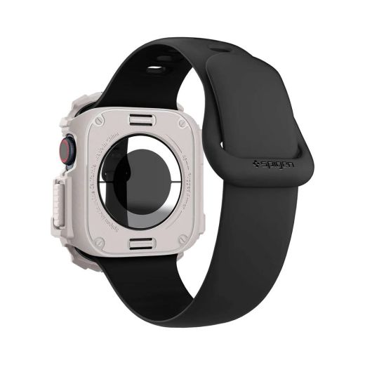 Противоударный чехол Spigen Rugged Armor Dune Beige для Apple Watch Series 10 (2024) 46мм (ACS08600)