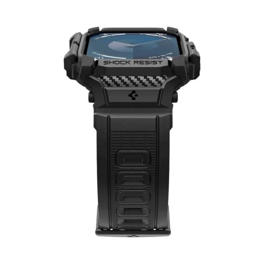 Протиударний чохол Spigen Rugged Armor Pro Matte Black для Apple Watch Series 10 (2024) 42мм (ACS08591)