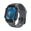 Протиударний чохол з ремінцем Spigen Rugged Armor Pro Dark Gray для Apple Watch Series 10 (2024) 46мм (ACS08605)