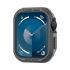 Противоударный чехол Spigen Rugged Armor Dark Gray для Apple Watch 45мм Series 9 | 8 | 7  (ACS07380)