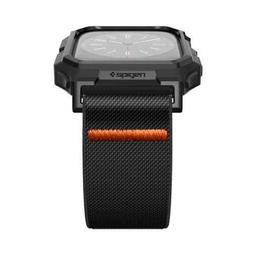 Чехол-ремешок Spigen Lite Fit Pro Matte Black для Apple Watch 45 мм (ACS07103)