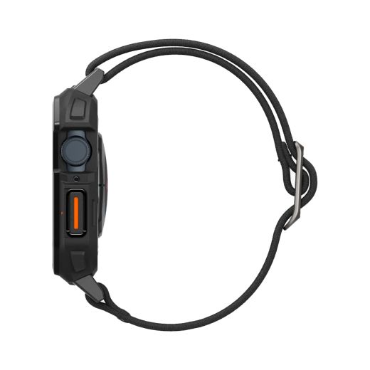 Чехол-ремешок Spigen Lite Fit Pro Matte Black для Apple Watch 45 мм (ACS07103)