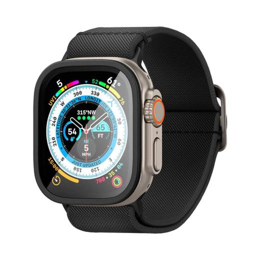 Защитное стекло Glas.tR Slim Pro Black для Apple Watch Ultra (49мм) (AGL06955)