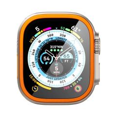 Защитное стекло Glas.tR Slim Pro Orange для Apple Watch Ultra (49мм) (AGL06162)