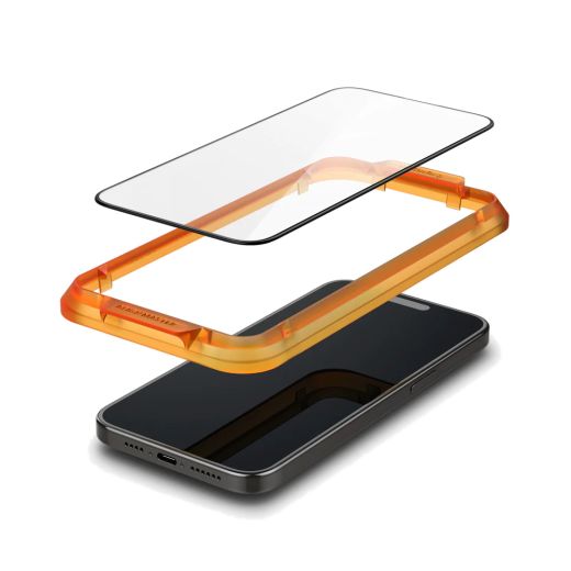Защитное стекло Spigen Screen Protector AlignMaster GLAS.tR Transparensy (2 шт.) для iPhone 15 (AGL06906)