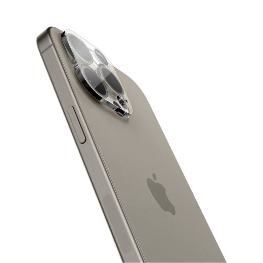 Защитное стекло для камеры Spigen Optik Lens Protector Crystal Clear для iPhone 15 Pro | iPhone 15 Pro Max (AGL06912)