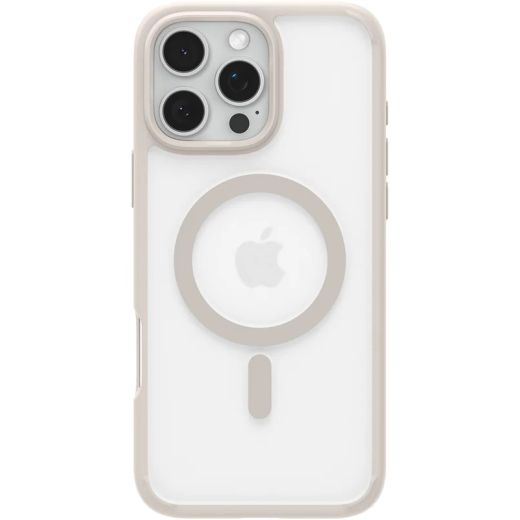 Прозорий чохол Spigen Ultra Hybrid MagSafe Frost Natural Titanium для iPhone 16 Pro Max (ACS08382)