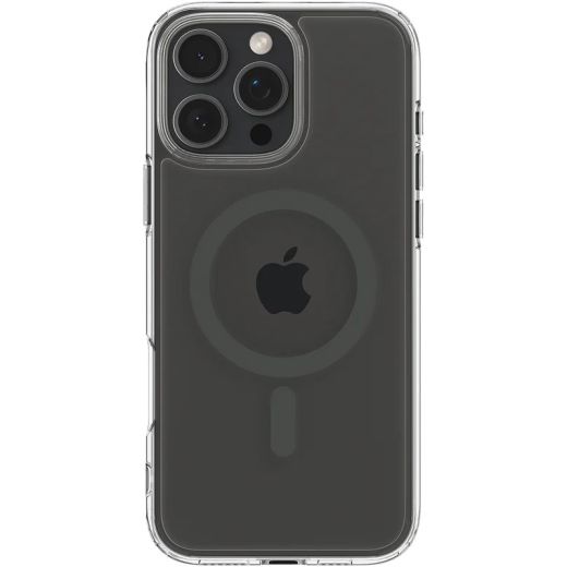 Прозрачный чехол Spigen Ultra Hybrid MagSafe Graphite для iPhone 16 Pro (ACS08130)