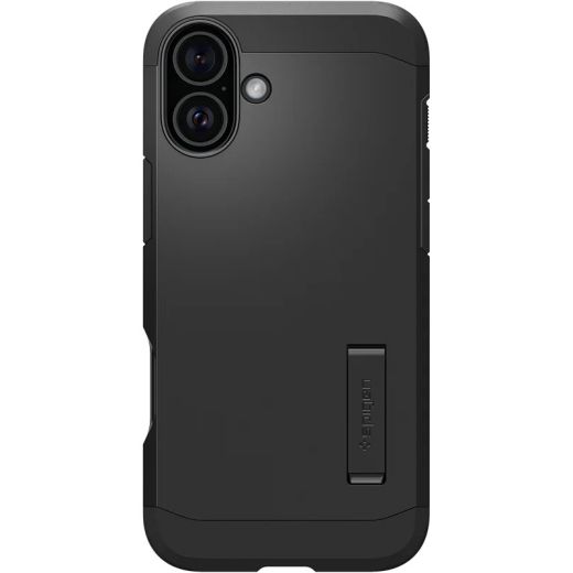 Противоударный чехол Spigen Tough Armor AI MagSafe Black для iPhone 16 (ACS08216)