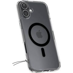 Прозорий чохол Spigen Ultra Hybrid MagSafe Black для iPhone 16 (ACS08206)