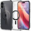Прозорий чохол Spigen Ultra Hybrid MagSafe Carbon Fiber для iPhone 16 Plus (ACS08077)
