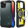 Противоударный чехол Spigen Tough Armor AI MagSafe Abyss Green для iPhone 16 Pro (ACS08148)