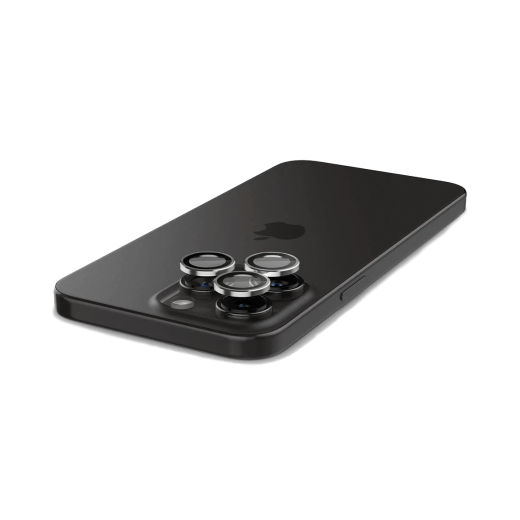Захисне скло для камери Spigen Optik Pro Lens Protector Silver для iPhone 15 Pro | iPhone 15 Pro Max | iPhone 14 Pro | 14 Pro Max (AGL05599)