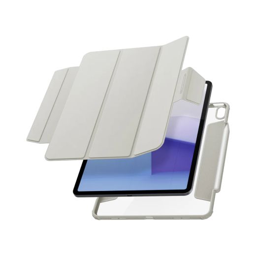 Чохол Spigen Air Skin Pro Gray для iPad Air 13” M2 (2024) (ACS07677)