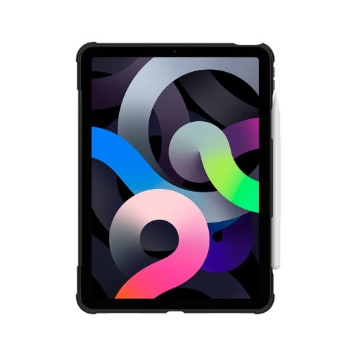 Противоударный чехол Spigen Rugged Armor Pro Black для iPad Air 11" M3 | M2 (2025 | 2024)(ACS02054)