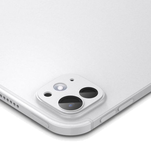 Захисне скло для камери Spigen Optik Pro EZ Fit Silver для iPad Pro 13” M4 (2024) | iPad Pro 11” M4 (2024) (AGL07796)