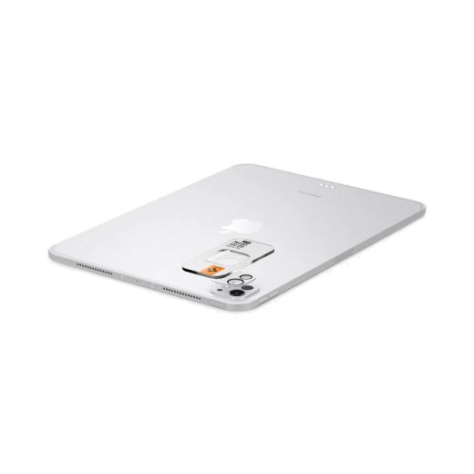 Захисне скло для камери Spigen Optik Pro EZ Fit Silver для iPad Pro 13” M4 (2024) | iPad Pro 11” M4 (2024) (AGL07796)