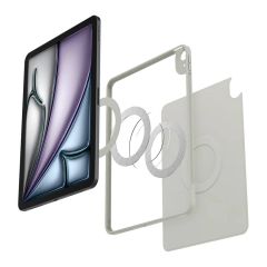 Чохол Spigen Air Skin Pro OneTap Gray для iPad Air 13" (2024) (ACS08491)