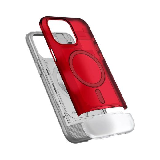 Чехол Spigen Classic C1 (MagFit) Ruby для iPhone 15 Pro (ACS06744)
