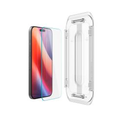 Защитное стекло Spigen Glas.tR EZ Fit Transparency (2 шт.) для iPhone 16 (AGL07940)