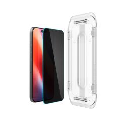 Защитное стекло антишпион Spigen Glass tR EZ Fit Privacy (2 шт.) для iPhone 16 Pro (AGL07929)