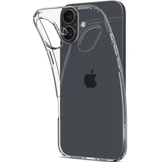Прозорий чохол Spigen Liquid Crystal Crystal Clear для iPhone 16 Plus (ACS08064)